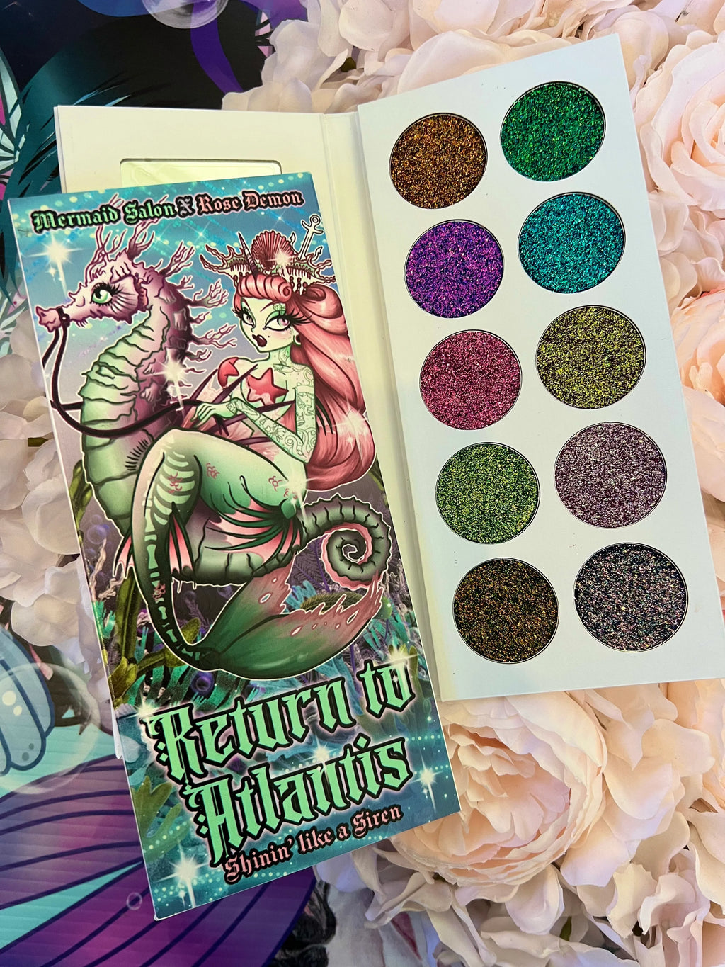 RETURN TO ATLANTIS - Chrome Glitter Palette