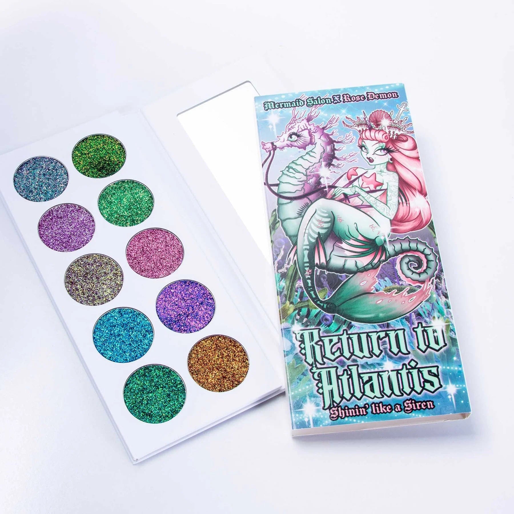 RETURN TO ATLANTIS - Chrome Glitter Palette