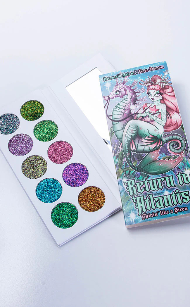 RETURN TO ATLANTIS - Chrome Glitter Palette