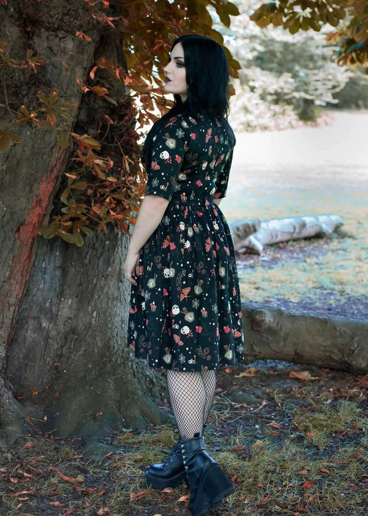 Witches Garden 50’s Swing Dress