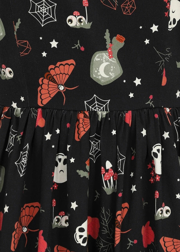 Witches Garden 50’s Swing Dress