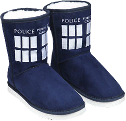 Tardis Slipper Boot