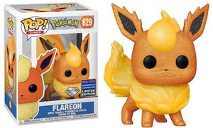 Pokemon | Flareon Diamond Glitter WonderCon 2021 Pop! Vinyl Figure