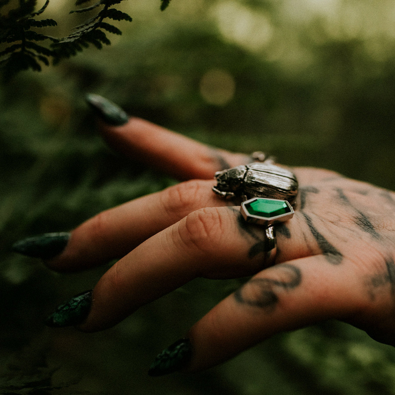 NATURE’S CRYPT COFFIN RING