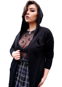 Mary Moon Hooded Cardigan