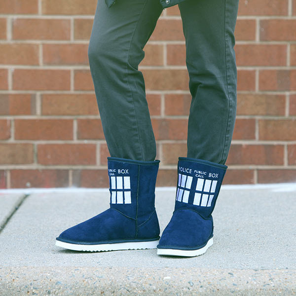 Tardis Slipper Boot