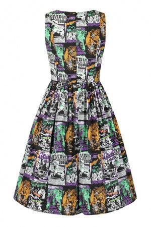 Be Afraid 50’s Dress