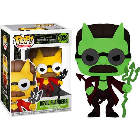 The Simpsons | Devil Flanders GITD Pop! Vinyl Figure