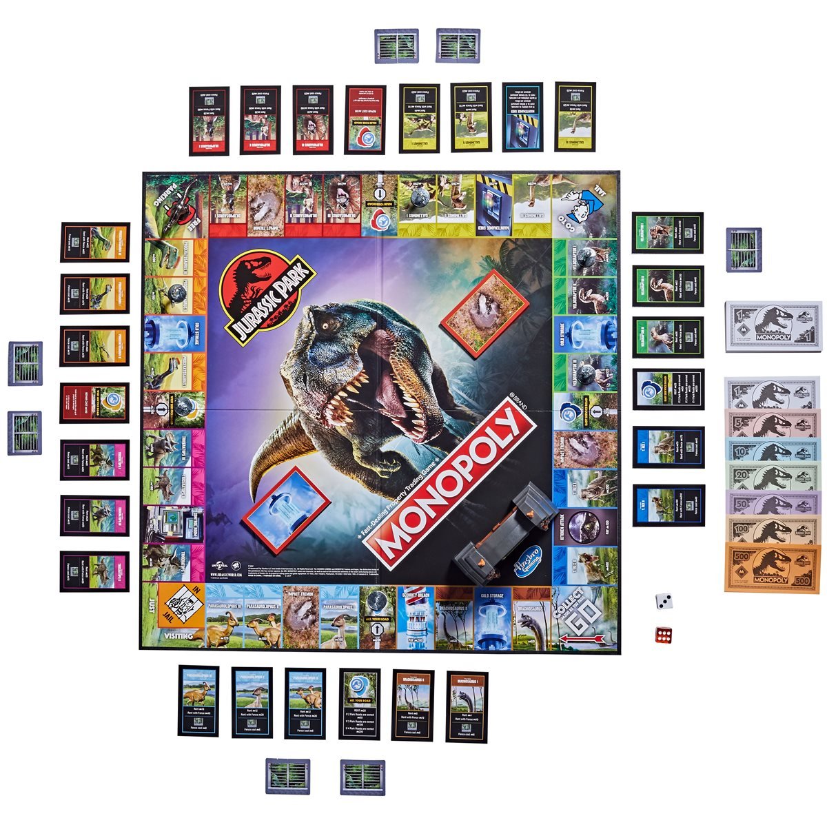 Jurassic Park | Jurassic Park Edition Monopoly Game