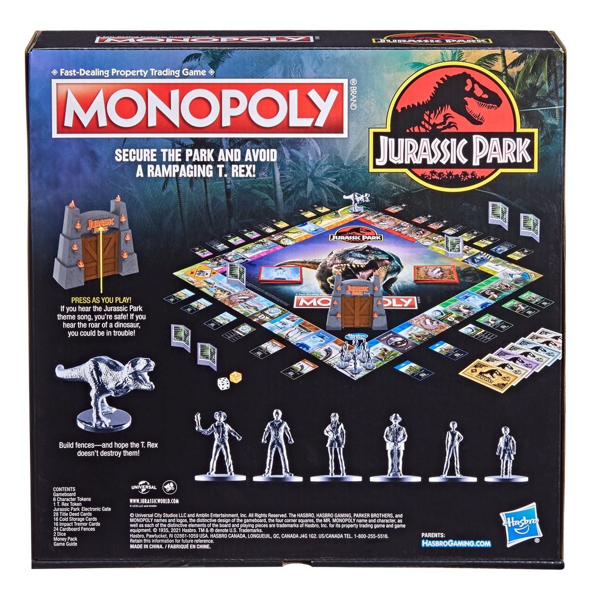 Jurassic Park | Jurassic Park Edition Monopoly Game