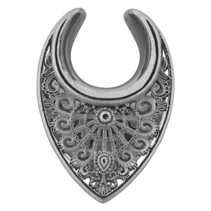 Silver Oriental Ear Saddles