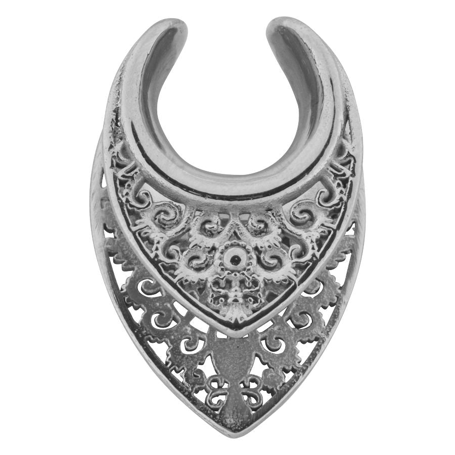 Silver Oriental Ear Saddles