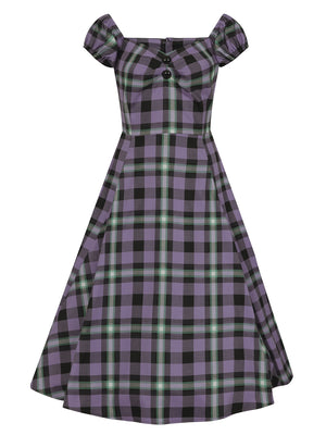 Dolores Hocus Pocus Check Doll Dress