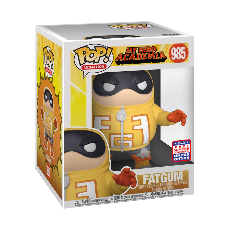 My Hero Academia | Fatgum 6" SDCC 2021 US Exclusive Pop! Vinyl