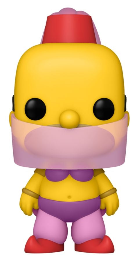 The Simpsons | Homer Belly Dancer SDCC 2021 US Exclusive Pop! Vinyl