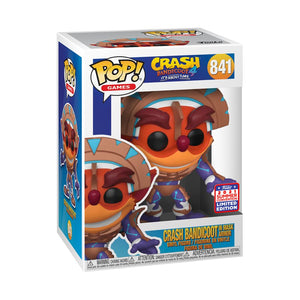 Crash Bandicoot | Crash in Mask Armor SDCC 2021 US Exclusive Pop! Vinyl