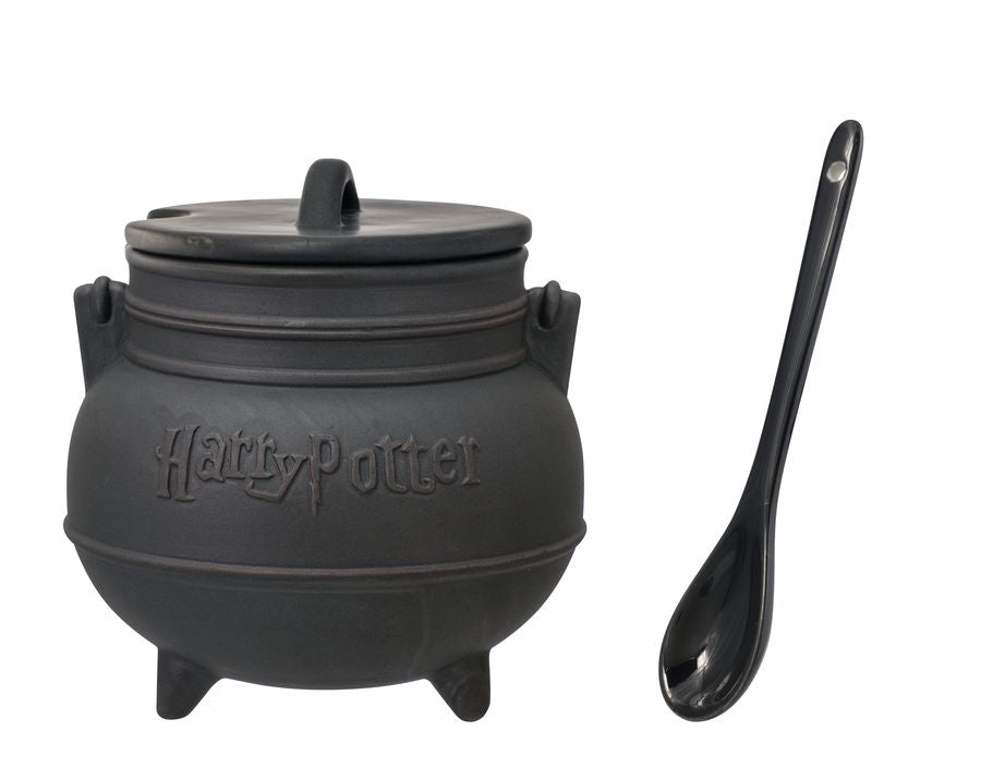 Harry Potter | Cauldron with Lid & Spoon Soup Mug