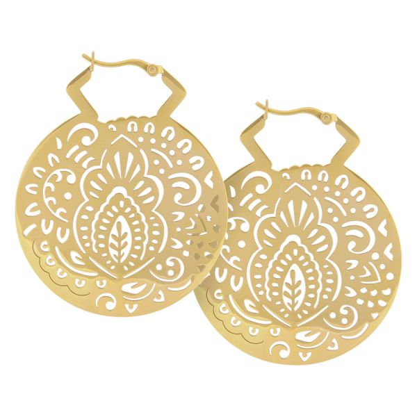 Mehndi Hoops