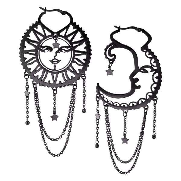 Old School Sun and Moon Hoops