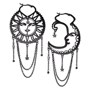 Old School Sun and Moon Hoops