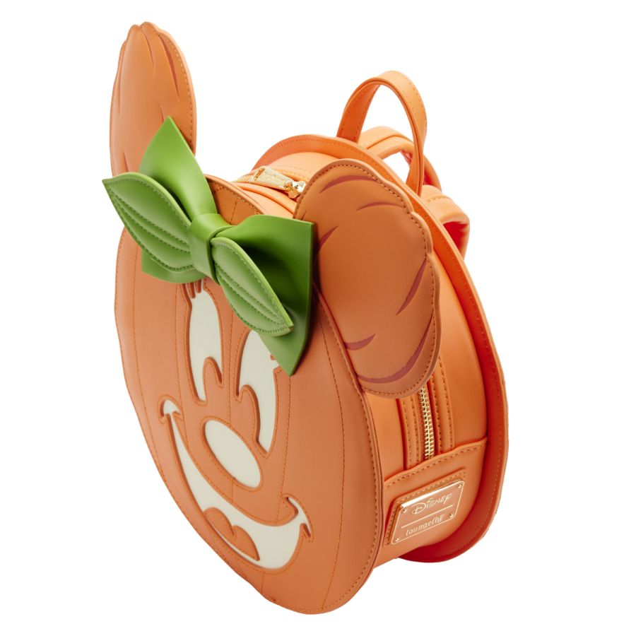 Disney | Minnie Mouse Pumpkin Glow Face Mini Backpack