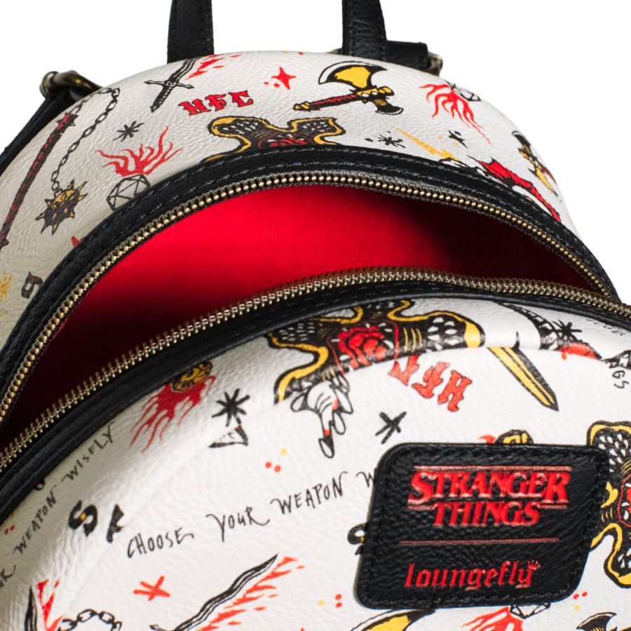 Stranger Things | Hellfire (Season 4) US Exclusive Mini Backpack [RS]