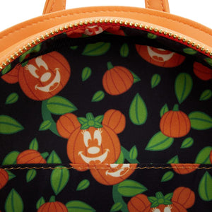 Disney | Minnie Mouse Pumpkin Glow Face Mini Backpack