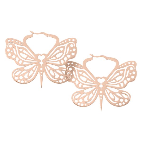 Bohemian Butterfly Hoops